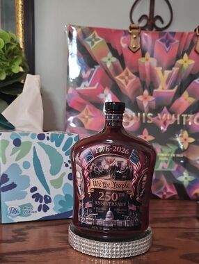 250th Anniversary Decorative Decanter - Red Brown